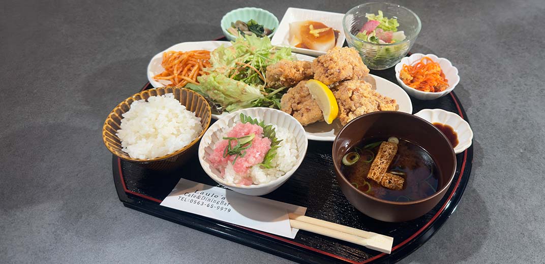 日替わりのから揚げ定食